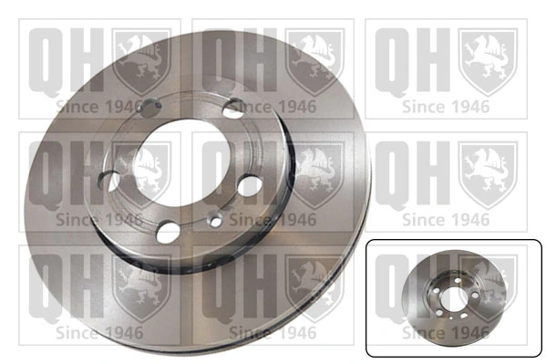 QUINTON HAZELL féktárcsa - BDC5282 - TothCarparts