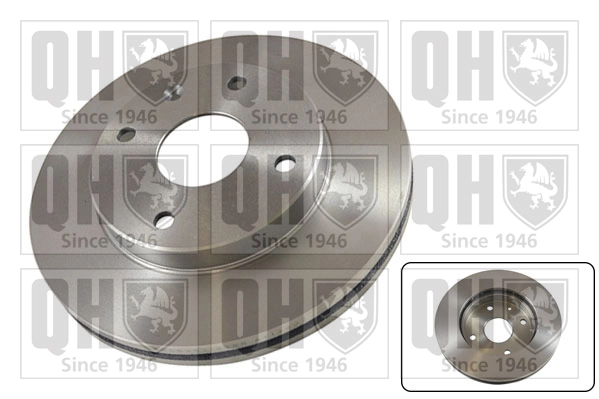 QUINTON HAZELL féktárcsa - BDC5352 - TothCarparts
