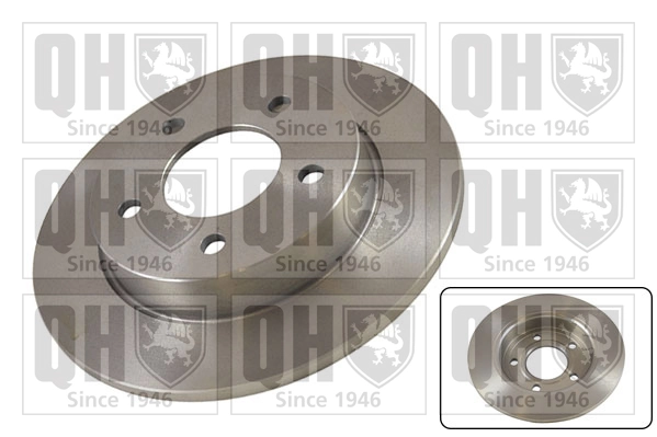 QUINTON HAZELL féktárcsa - BDC5491 - TothCarparts