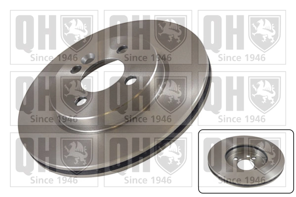 QUINTON HAZELL féktárcsa - BDC5492 - TothCarparts