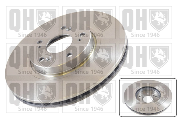 QUINTON HAZELL féktárcsa - BDC5509 - TothCarparts
