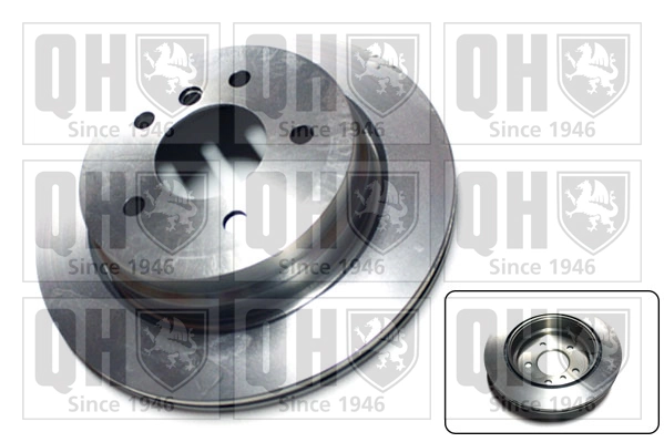 QUINTON HAZELL féktárcsa - BDC5530 - TothCarparts