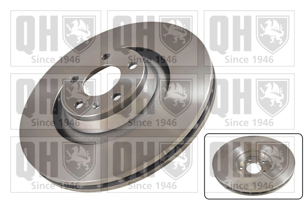 QUINTON HAZELL féktárcsa - BDC5556 - TothCarparts