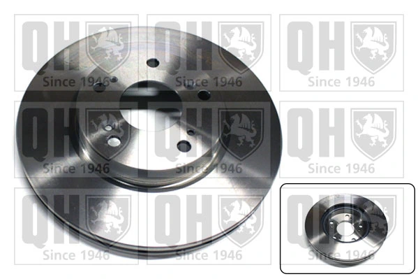 QUINTON HAZELL féktárcsa - BDC5566 - TothCarparts