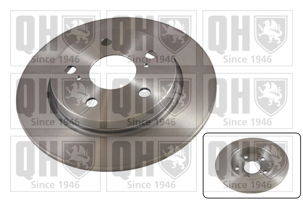 QUINTON HAZELL féktárcsa - BDC5588 - TothCarparts