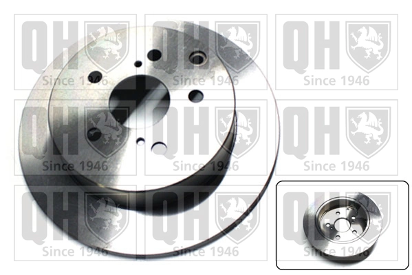 QUINTON HAZELL féktárcsa - BDC5589 - TothCarparts