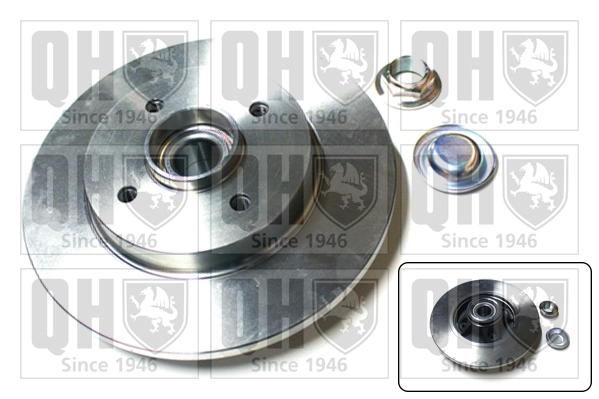 QUINTON HAZELL féktárcsa - BDC5595 - TothCarparts