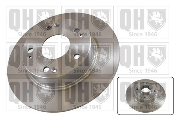 QUINTON HAZELL féktárcsa - BDC5604 - TothCarparts