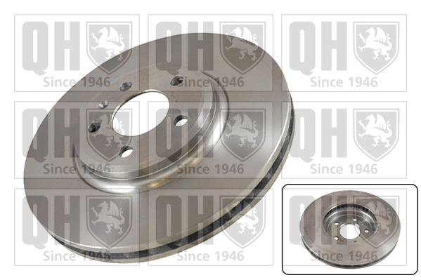 QUINTON HAZELL féktárcsa - BDC5710 - TothCarparts