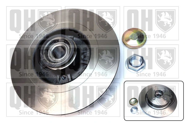 QUINTON HAZELL féktárcsa - BDC5762 - TothCarparts