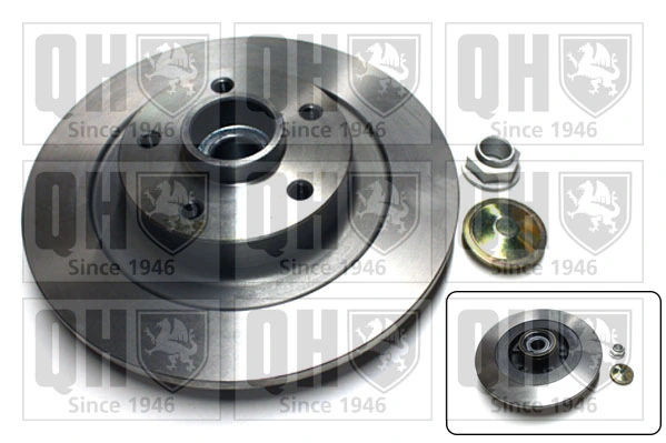 QUINTON HAZELL féktárcsa - BDC5842 - TothCarparts