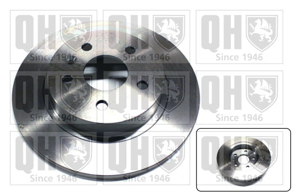 QUINTON HAZELL féktárcsa - BDC5935 - TothCarparts