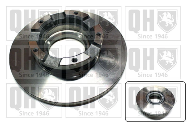 QUINTON HAZELL féktárcsa - BDC6044 - TothCarparts