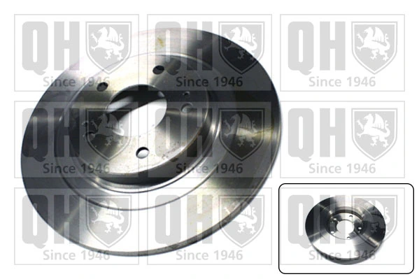 QUINTON HAZELL féktárcsa - BDC6053 - TothCarparts