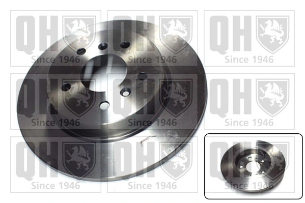 QUINTON HAZELL féktárcsa - BDC6060 - TothCarparts