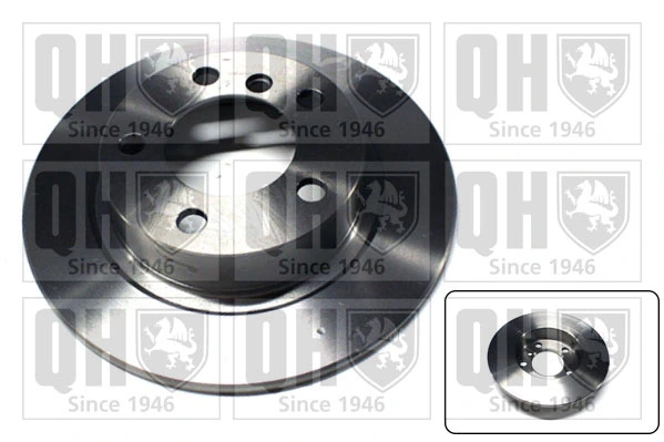 QUINTON HAZELL féktárcsa - BDC6063 - TothCarparts