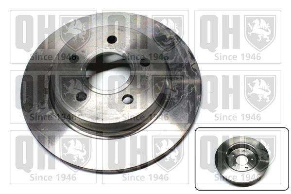 QUINTON HAZELL féktárcsa - BDC6072 - TothCarparts