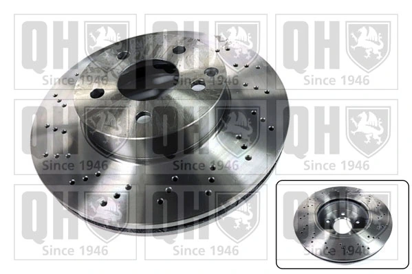 QUINTON HAZELL féktárcsa - BDC6096 - TothCarparts