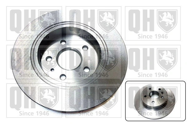 QUINTON HAZELL féktárcsa - BDC6160 - TothCarparts