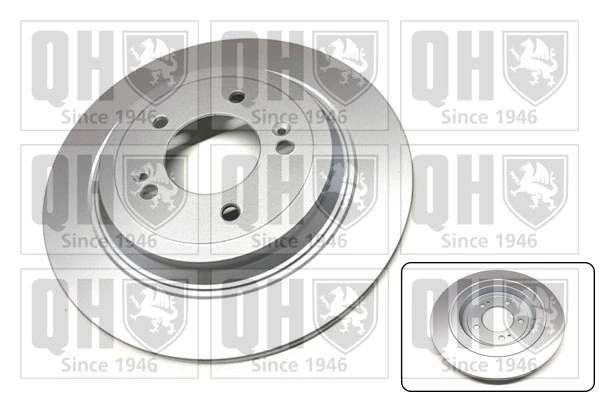 QUINTON HAZELL féktárcsa - BDC6170 - TothCarparts