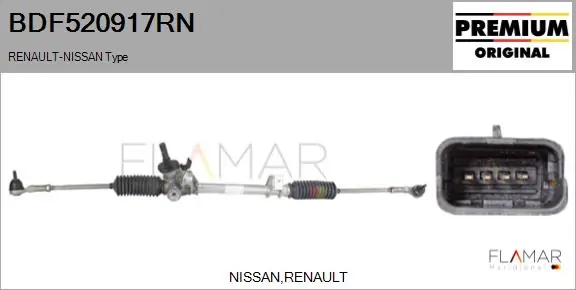 FLAMAR kormánygép - BDF520917RN - TothCarparts