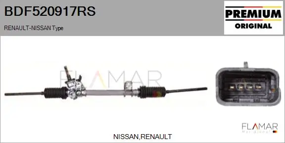 FLAMAR kormánygép - BDF520917RS - TothCarparts