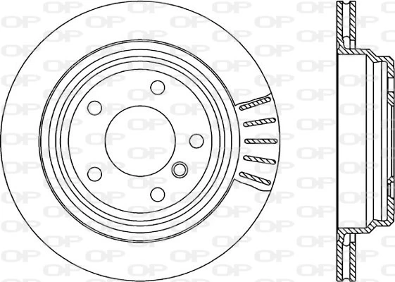 OPEN PARTS féktárcsa - BDR1754.20 - TothCarparts