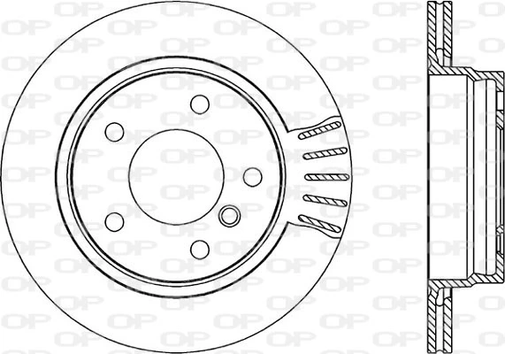 OPEN PARTS féktárcsa - BDR1755.20 - TothCarparts