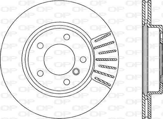 OPEN PARTS féktárcsa - BDR1757.20 - TothCarparts