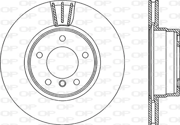 OPEN PARTS féktárcsa - BDR2197.20 - TothCarparts