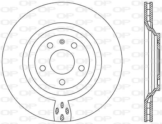 OPEN PARTS féktárcsa - BDR2476.20 - TothCarparts