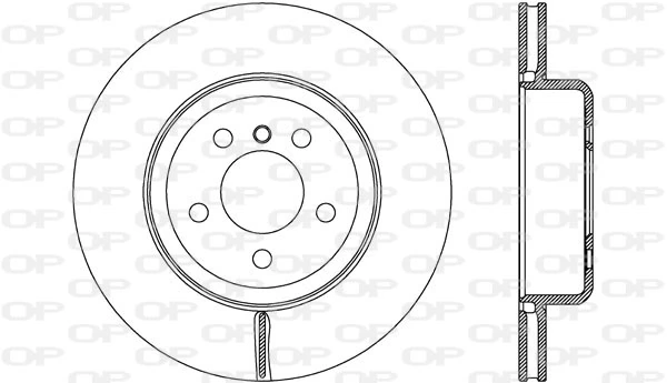 OPEN PARTS féktárcsa - BDR2766.20 - TothCarparts