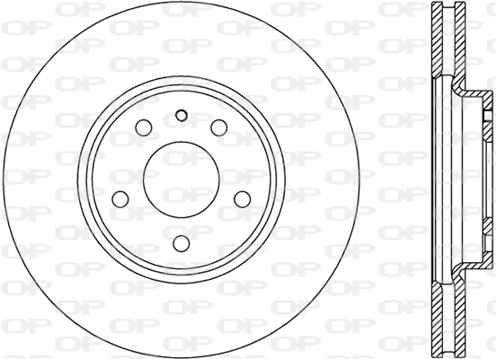 OPEN PARTS féktárcsa - BDR2790.20 - TothCarparts