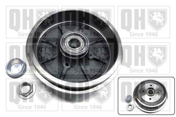 QUINTON HAZELL fékdob - BDR642 - TothCarparts