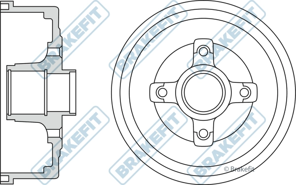 APEC fékdob - BDR9014 - TothCarparts