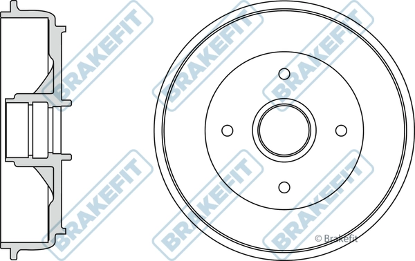 APEC fékdob - BDR9032 - TothCarparts