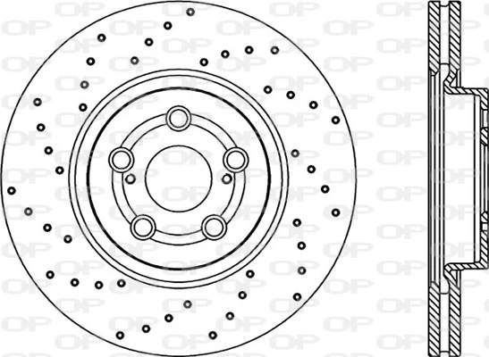 OPEN PARTS féktárcsa - BDRS2192.25 - TothCarparts