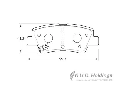 Safeline fékbetétkészlet, tárcsafék - D3947 - TothCarparts