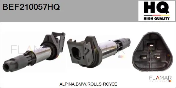 FLAMAR gyújtótekercs - BEF210057HQ - TothCarparts