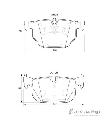 Safeline fékbetétkészlet, tárcsafék - D3823 - TothCarparts