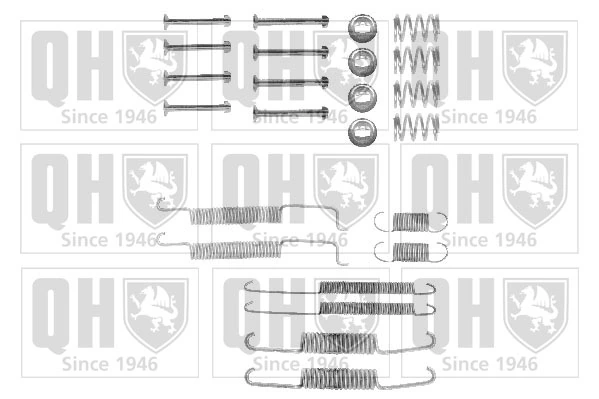 QUINTON HAZELL tartozékkészlet, fékpofa - BFK225 - TothCarparts