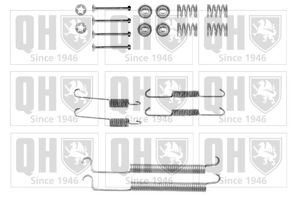 QUINTON HAZELL tartozékkészlet, fékpofa - BFK402 - TothCarparts