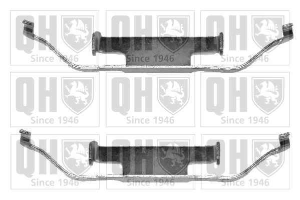 QUINTON HAZELL tartozékkészlet, tárcsafékbetét - BFK611 - TothCarparts