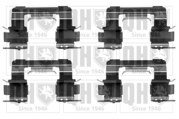 QUINTON HAZELL tartozékkészlet, tárcsafékbetét - BFK921 - TothCarparts