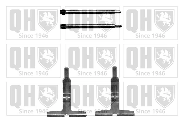 QUINTON HAZELL tartozékkészlet, tárcsafékbetét - BFK926 - TothCarparts