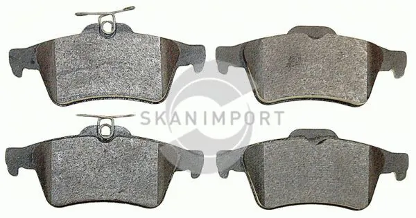 SKANIMPORT fékbetétkészlet, tárcsafék - BH 2031 - TothCarparts