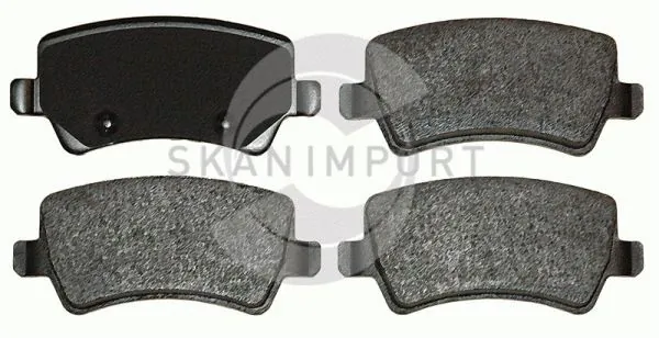 SKANIMPORT fékbetétkészlet, tárcsafék - BH 4554 - TothCarparts