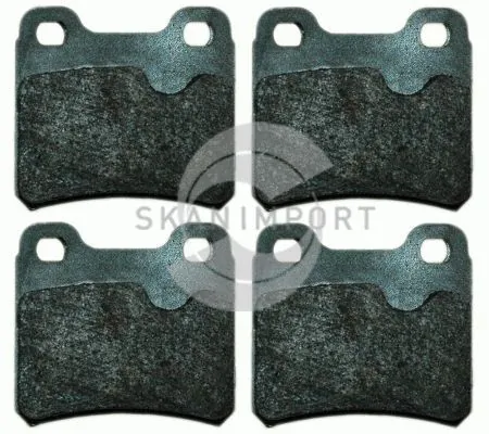 SKANIMPORT fékbetétkészlet, tárcsafék - BH 7072 - TothCarparts