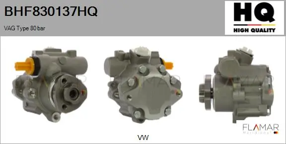 FLAMAR hidraulikus szivattyú, kormányzás - BHF830137HQ - TothCarparts