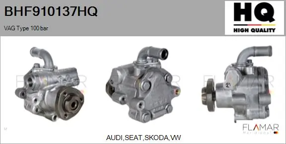 FLAMAR hidraulikus szivattyú, kormányzás - BHF910137HQ - TothCarparts